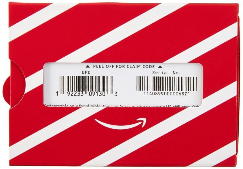 Amazon.com Gift Card for any amount in a Slider Design - Image 3