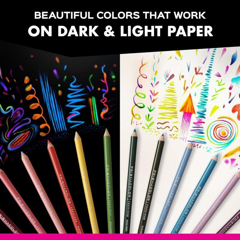 Prismacolor Premier Colored Pencils Soft Core 150 Count Ultra-Smooth Durable Vibrant Colors - Image 7