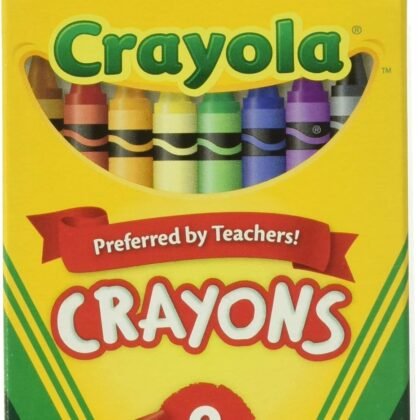 Crayola Crayons 8 in a Box (Pack of 12) 96 Crayons Total