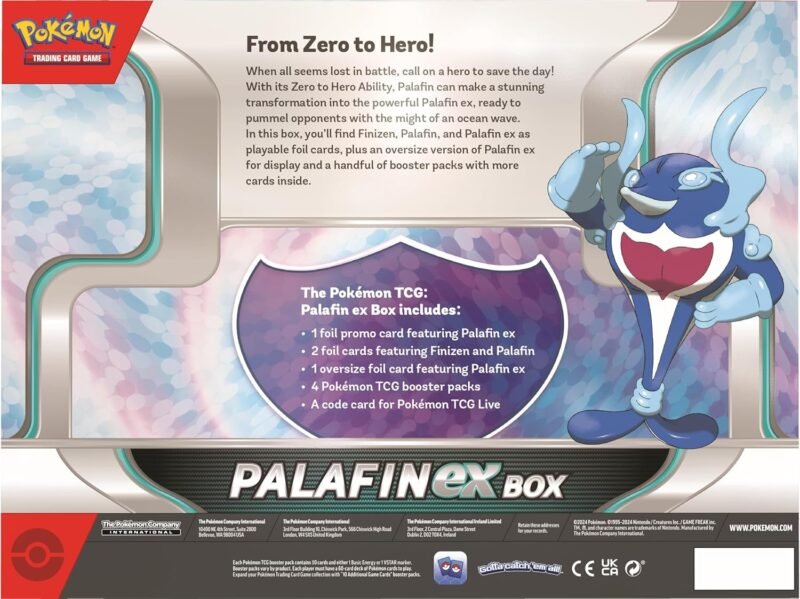 POKEMON TCG: PALAFIN EX Box - Image 3