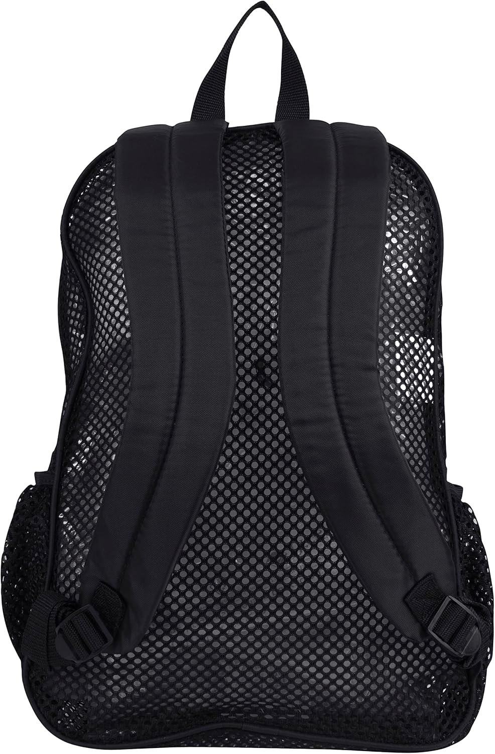 Eastsport Mesh Beach Backpack Lightweight See Through for Travel, College, Swim, Gym Bag, Black - Image 8