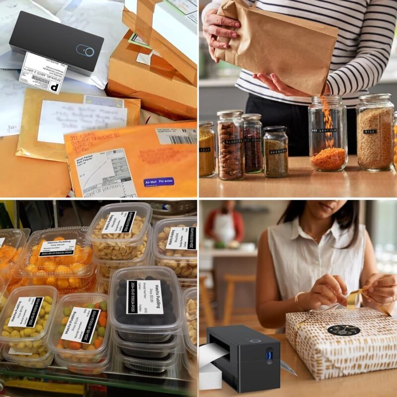 Nelko Bluetooth Thermal Shipping Label Printer, Wireless 4x6 Shipping Label Printer for Shipping Packages, Support Android, iPhone and Windows, Widely Used for Amazon, Ebay, Shopify, Etsy, USPS - Image 9