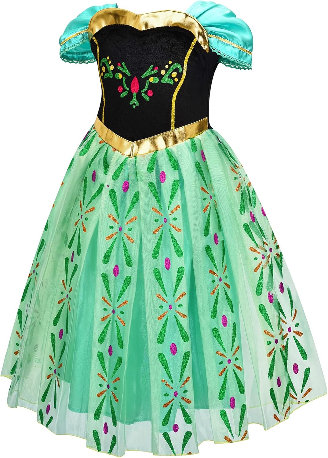 Avady Princess Costumes for Girls Birthday Party Halloween Cosplay Christmas Dress Up - Image 2