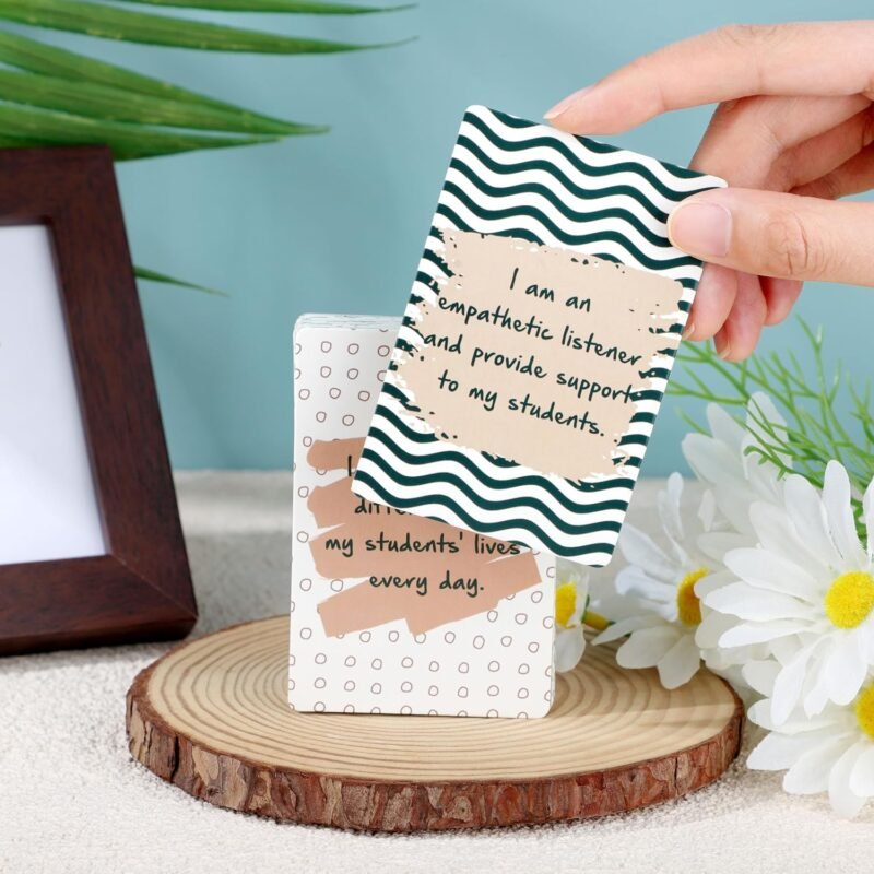 JoycuFF New Teacher Appreciation Gifts, Thoughtful Teachers Stuff for Educators, Gift Ideas for Educators, Classroom Daily Affirmations - Image 4