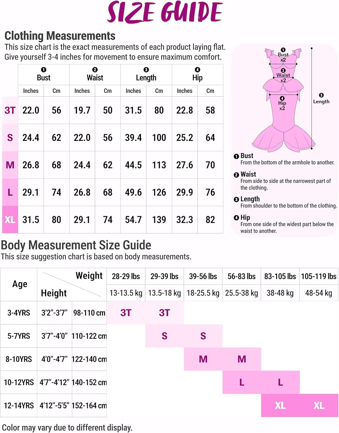 Spooktacular Creations Halloween Mermaid Costume for Girls, Little Mermaid Dress, Princess Dress Up for Girls 4-6 for DressUp - Image 6