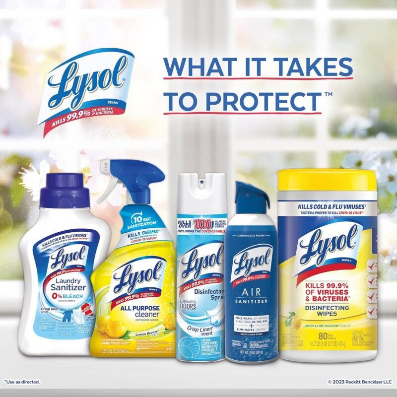 Lysol Disinfecting Handi-Pack Wipes, Lemon and Lime Blossom, 480 Count - Image 6