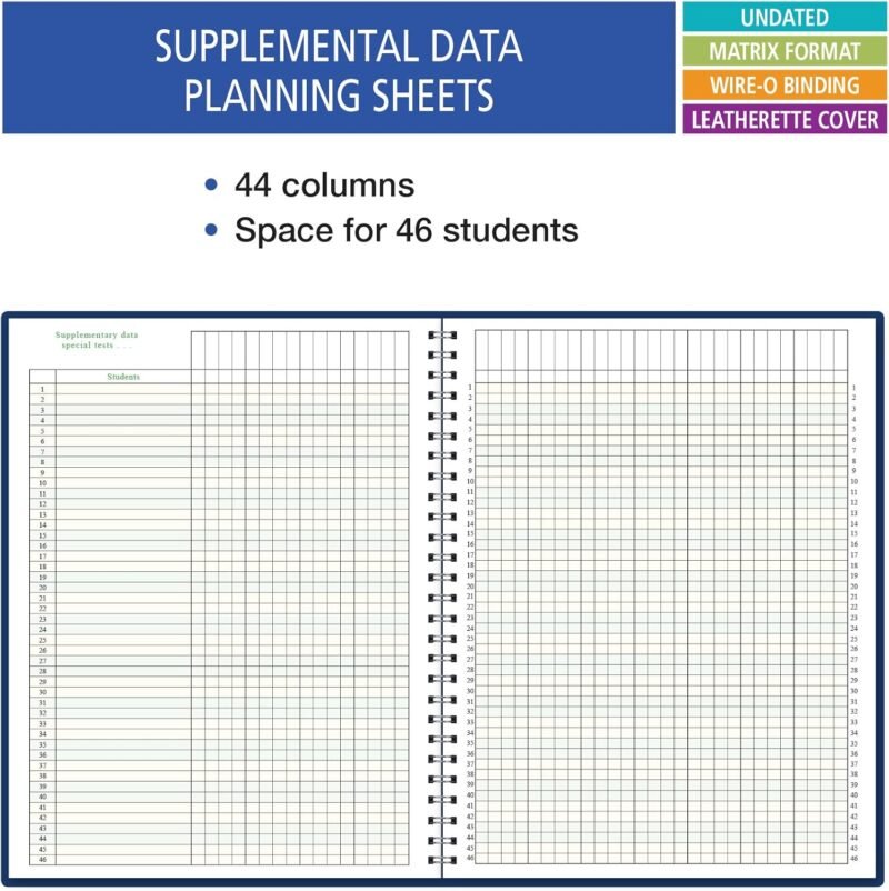 8 Period Teacher Lesson Plan; Days Vertically Down The Side (W208) - Image 4