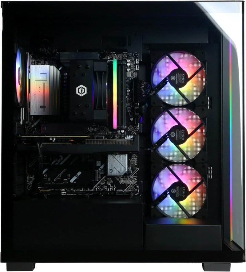 CyberPowerPC Gamer Master Gaming PC, AMD Ryzen 7 8700F 4.1GHz, GeForce RTX 5060 Ti 8GB, 16GB DDR5, 1TB PCIe 4.0 SSD, WiFi Ready & Windows 11 Home (GMA2900A2) - Image 6