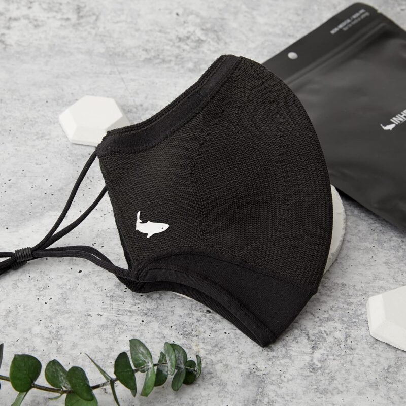 INHERENT Premium Traveler's Face Mask with Anti-Odor SILVERbac | Reusable, Adjustable, Comfortable - Image 2