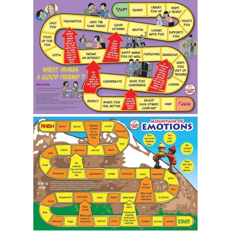 Didax 500063 Social Skills Group Activities, 6 Board Games - Image 3
