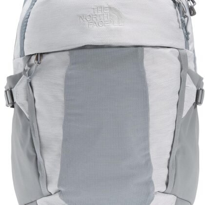 The North Face Women's Recon Everyday Laptop Backpack, TNF White Metallic Mélange/Mid Grey, One Size