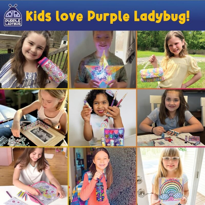 Purple Ladybug Teacher Stickers for Students - 4960 Reward Stickers for Classroom Supplies, Teacher Must-Haves & School Stickers, Small Stickers for Reward Charts, Mess-Free Summer Travel Activities - Image 8
