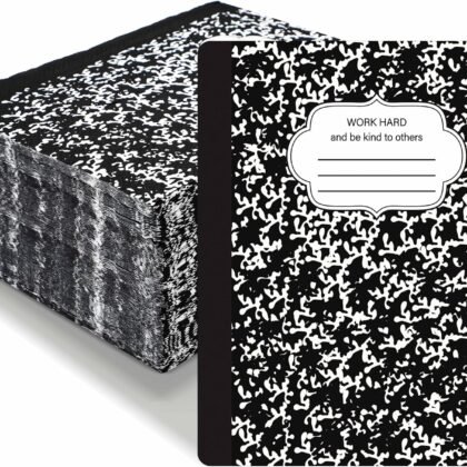 100 Pcs Back to School Paper Napkins Composition Notebook Disposable Season Dinner Napkins Table Decoration for First Day of School Party Supplies