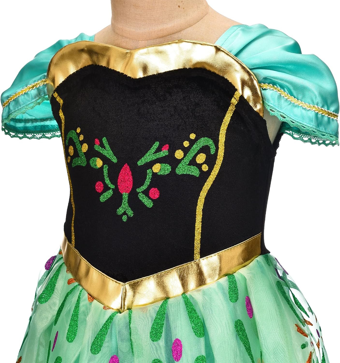 Avady Princess Costumes for Girls Birthday Party Halloween Cosplay Christmas Dress Up - Image 4