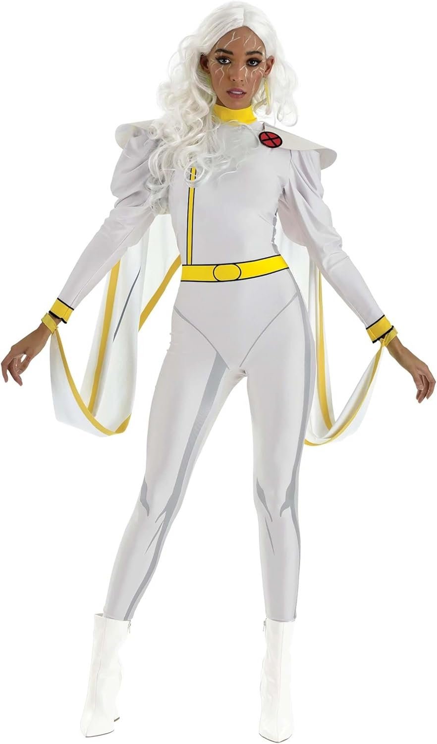 Amscan Women's X-Men '97 Storm Costume | Comic Superhero Jumpsuit (Extra Large)