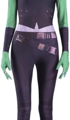 Adult Gamora Costume Women Bodysuit