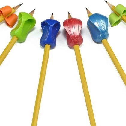 The Pencil Grip Early Childhood Set of 6, Writing Aid Set for Righties and Lefties, Assorted Colors - ECG-006