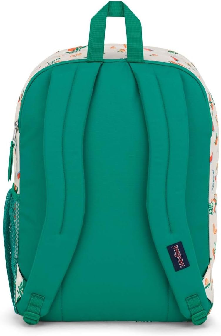 JanSport Laptop Backpack - Computer Bag with 2 Compartments, Ergonomic Shoulder Straps, 15” Laptop Sleeve, Haul Handle - Five A Day Cream - Image 2