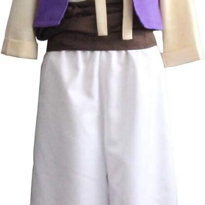 Ainiel Men’s Arab Prince Costume Suits Party (L) White