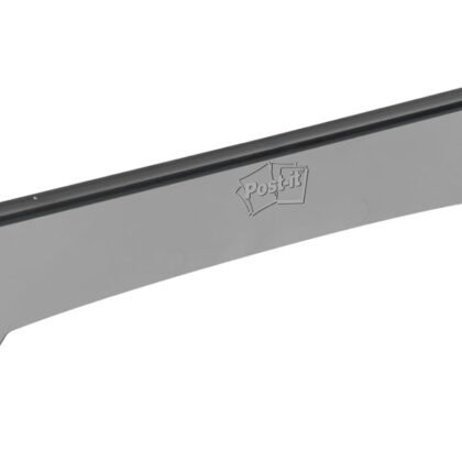 Post-it Super Sticky Wall Easel Mounting System, 15 in Wide x 3.25 in Tall x 1.25 in Deep, Smoke Grey, 2/Pack, Great for Virtual Teachers and Students (EH559-2PK)