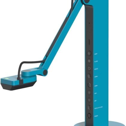 IPEVO VZ-X Wireless 8MP Document Camera, 3 Modes of Connectivity — Wi-Fi, HDMI, and USB, Compatible with Web Conferencing Software in USB Mode, Works Wirelessly with iOS, tvOS, and Android