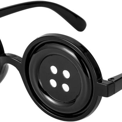 Button Eyes Glasses Coraline Merchandise Halloween Costume Stuff Accessories