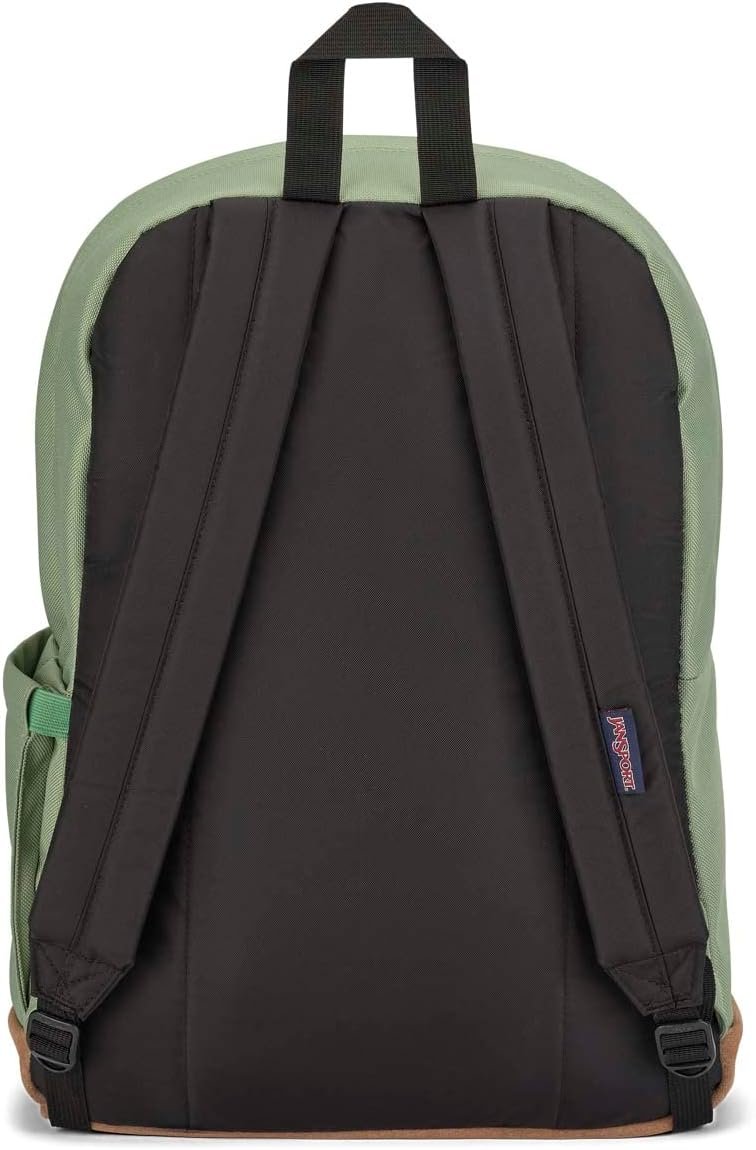 JanSport Right Pack Backpack - Durable Daypack with Padded 15" Laptop Sleeve, Spacious Main Compartment & Integrated Water Bottle Pocket - Loden Frost - Image 2