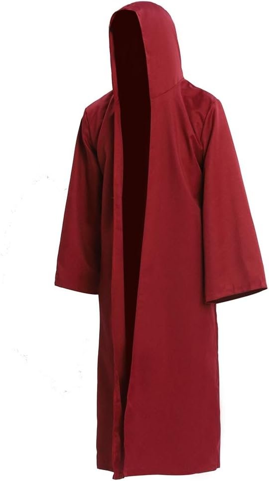 EONPOW Wizard Tunic Hooded Robe Halloween Cloak Cosplay Costumes