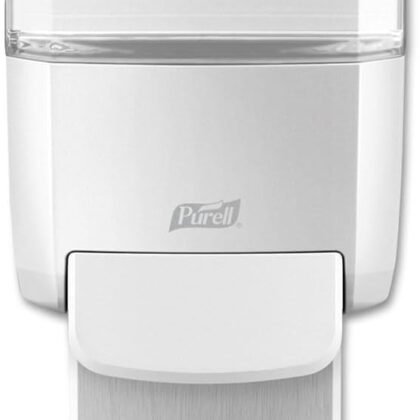 PURELL ES4 Manual Hand Sanitizer Dispenser, White, Compatible with 1200 mL PURELL ES4 Hand Sanitizer Refills (Pack of 1) - 5020-01