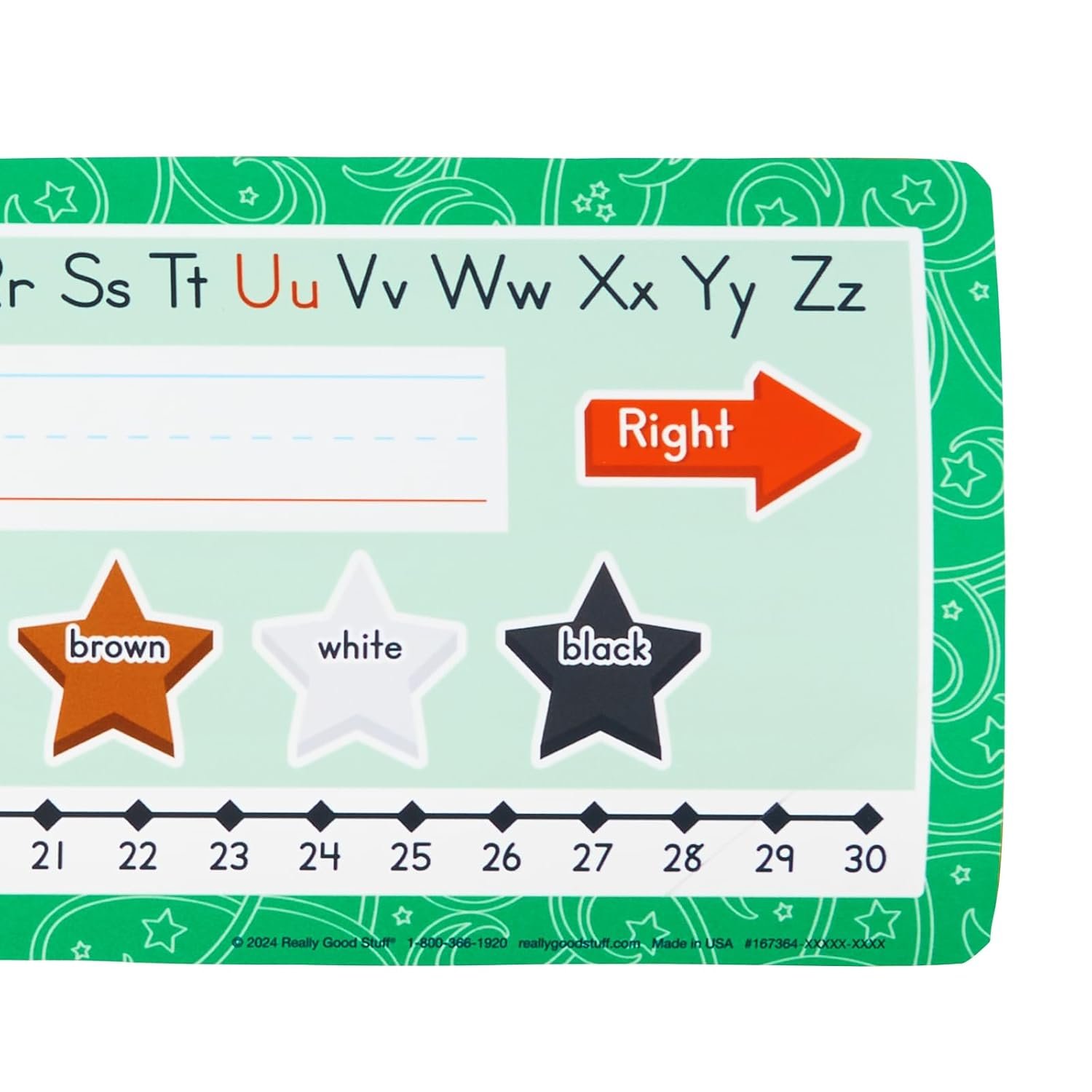 Really Good Stuff Stars and Swirls Desktop Helpers - Set of 24 - Image 5