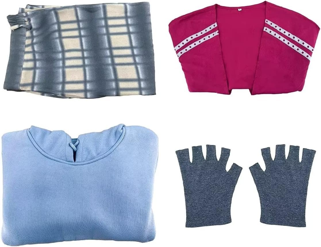 Fat Man Costume For Cosplay Hoodie Outfit Full Set Costume Plus Size For Halloween M - Image 6