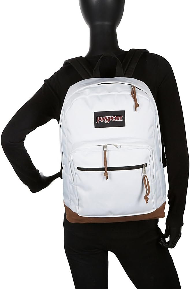 JanSport Right Pack Backpack - Durable Daypack with Padded 15" Laptop Sleeve, Spacious Main Compartment & Integrated Water Bottle Pocket - Blue Jay - Image 7
