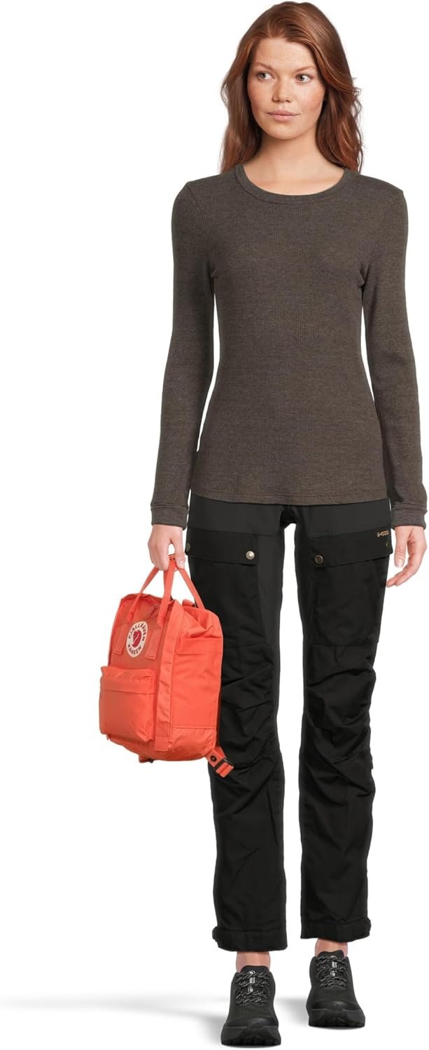 Fjällräven Unisex Kånken Mini Korall One Size One Size - Image 6