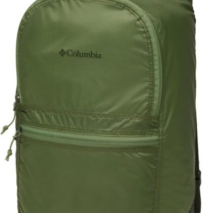 Columbia Unisex Lightweight Packable Backpack, Canteen/Greenscape, One Size