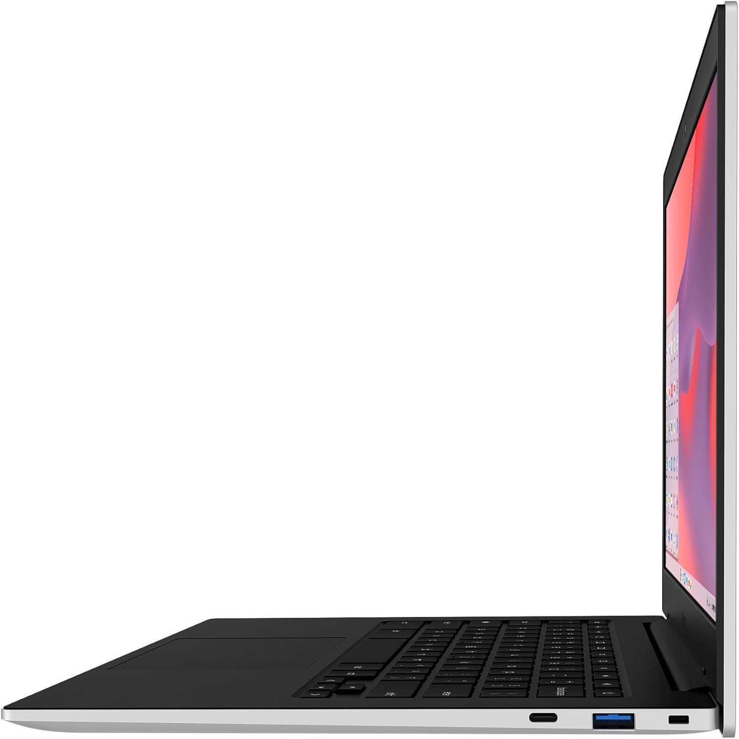 Samsung 14" Galaxy Chromebook Go Laptop PC Computer, Intel Celeron N4500 Processor, 4GB RAM, 64GB Storage, ChromeOS, XE340XDA-KA2US, Student Laptop, Back to School Ready, Silver - Image 9