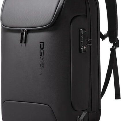 BANGE Men's Anti-Theft Backpack,Waterproof Fashion Travel Backpacks,High Tech Backpack with USB3.0 Charging Port,Business Laptop Backpack Fits 17.3 Inch Notebook…