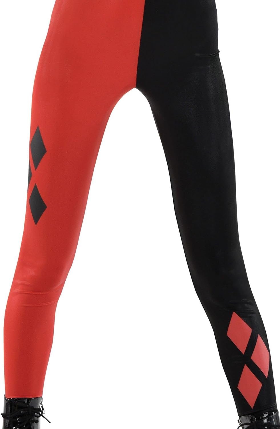 Party City Harley Quinn Costume for Women - DC Comics Harley Costume Includes Catsuit, Eyemask, & Belt - Costumes for Halloween, Birthday Parties & Themed Events - Image 6