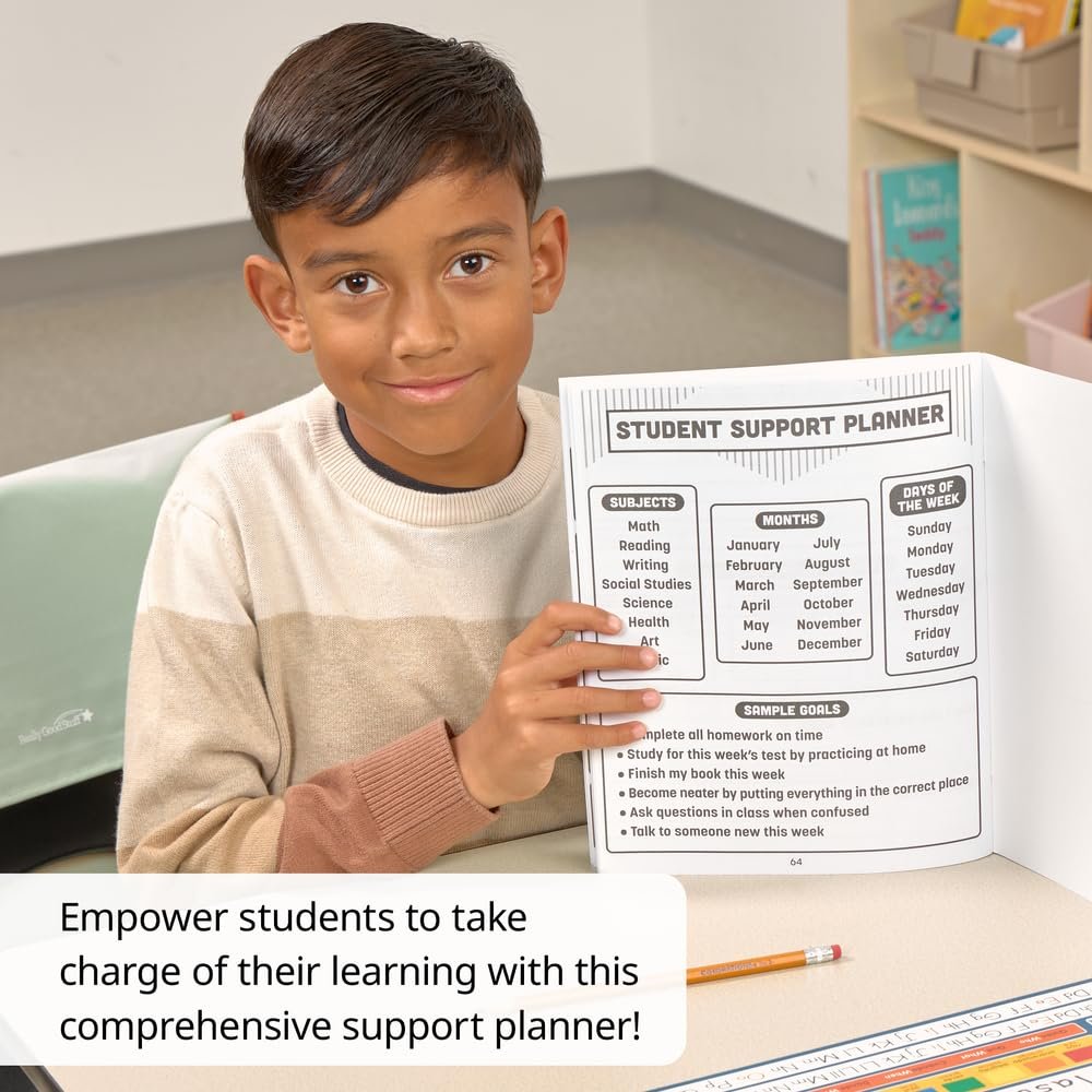 Really Good Stuff Student Support Planner - Set of 12 - Image 2