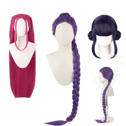 Demon Hunters Cosplay Wigs Women Rumi Mira Zoey Costume Wigs Adult Anime Halloween Accessories