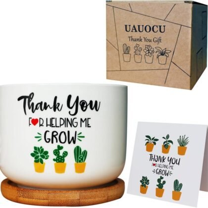 Teacher Appreciation Gifts for Women Men, Unique Teachers Week End of Year from Student, Best for Christmas Valentine Retirement Ideas, Personalized Thank You Present