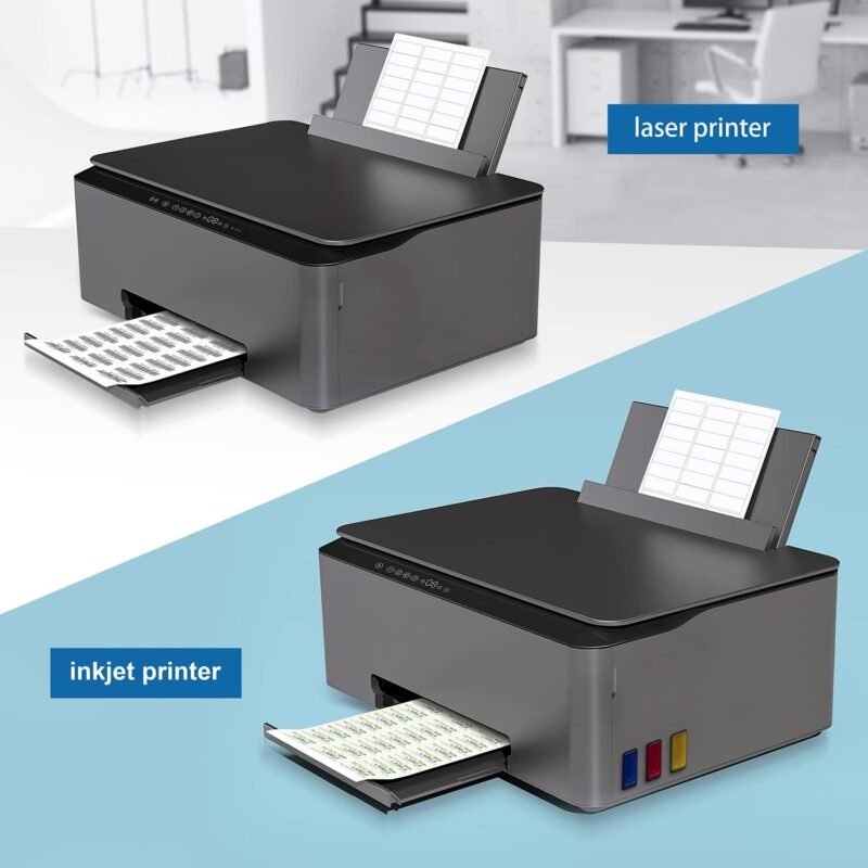 Methdic Address Labels 1" x 2-5/8" 900 Labels Sticker Paper for Laser/Ink Jet Printer Mailing Labels 8.5"×11" White 30 per Sheet - Image 3