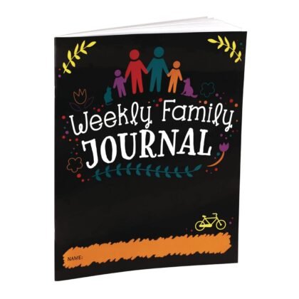 Really Good Stuff Weekly Family Journals - 12 Pack - Interactive Journal for Children and Parents - Help Kids Learn Communication Skills