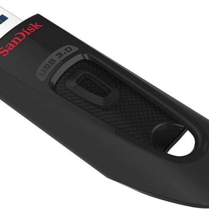 SanDisk 128GB Ultra USB 3.0 Flash Drive - SDCZ48-128G-GAM46, Black