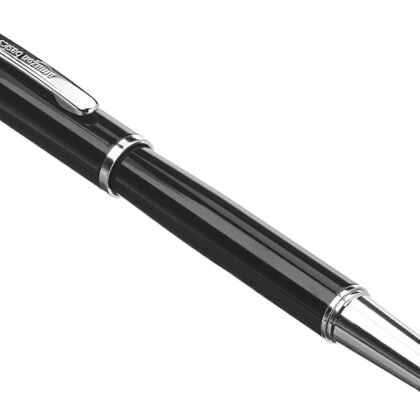 Amazon Basics Refillable Fountain Pen - Fine Point, Black Ink