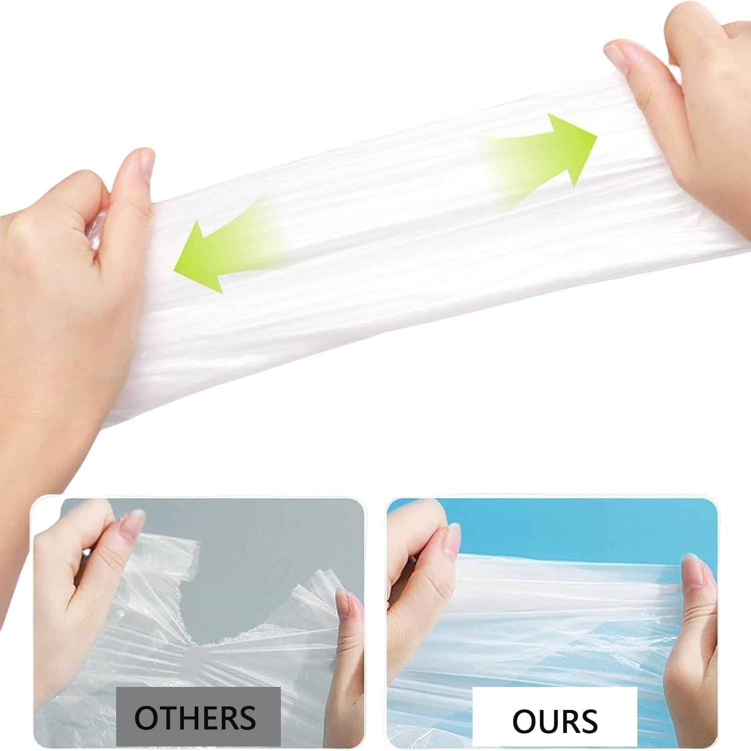 Disposable Rain Poncho Emergency Ponchos Rain Coat for Adults Women Men Compact Size 7 Packs 7 Color - Image 4