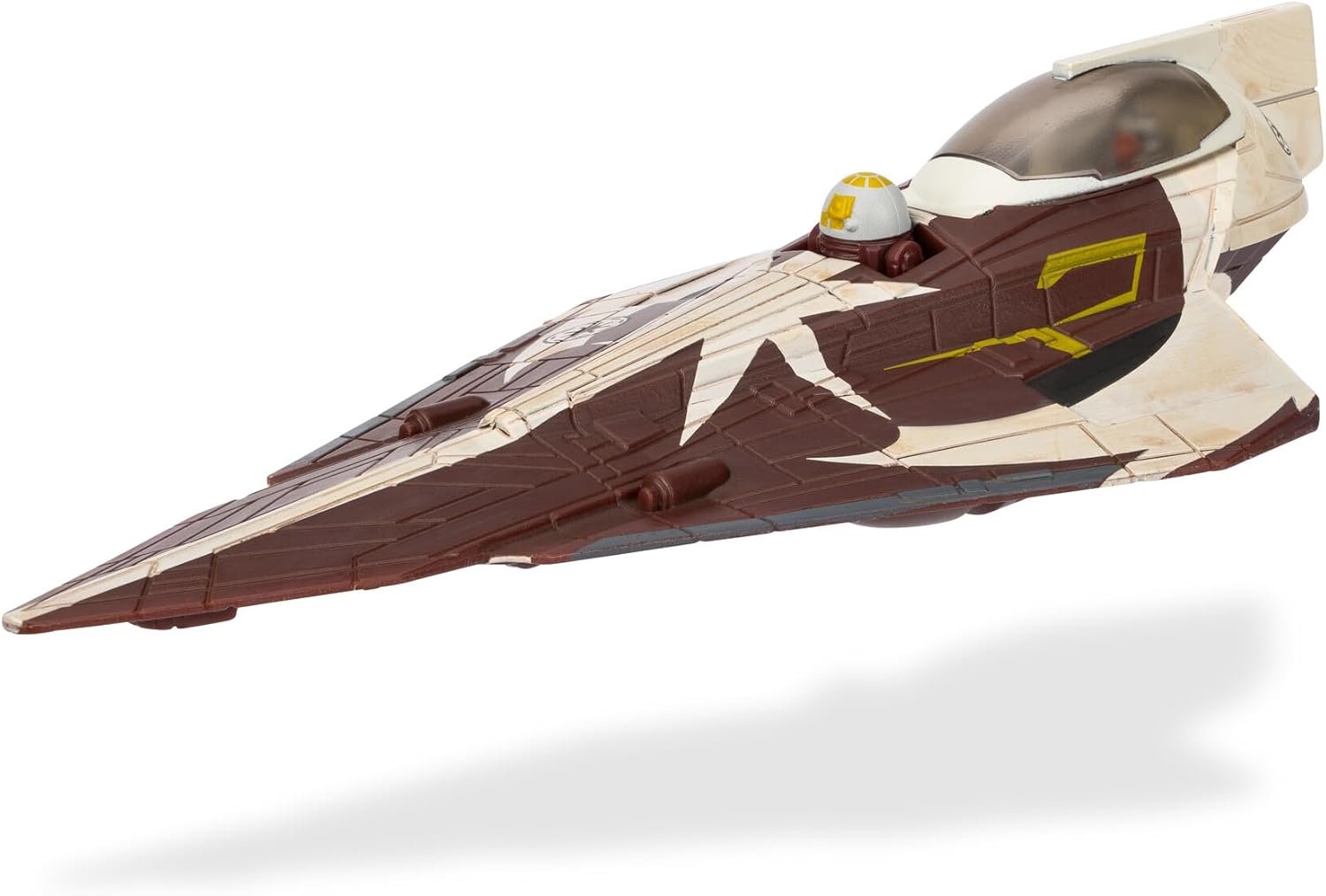 Star Wars Micro Galaxy Squadron Ahsoka Tano’s Jedi Starfighters Set - 5-Inch and 3-Inch Vehicles Two 1-Inch Micro Figure Accessories - Image 6