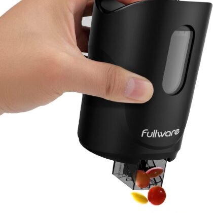 Nuts Dispenser 9 oz Keep Fingers Clean Snack Dispenser for Peanuts under 0.7", Cashew kernels, M&M