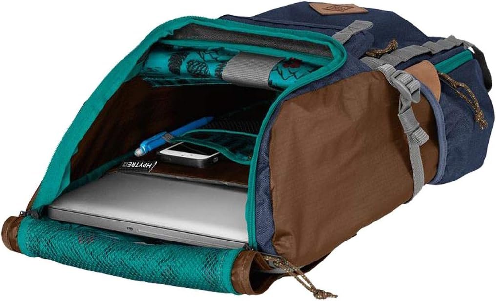 JanSport Hatchet Backpack – 15-inch Padded Laptop Compartment, Dual Water Bottle Pockets, Side Compression Straps, Black - Image 3