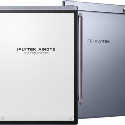 AINOTE Air 2 with Stylus Pen,8.2-inch AI Note-Taking Tablet Writing Paper Tablets,Digital Notebook Support AI Voice-to-Text Transcription, Multi-Languages Chatgpt for Work/Meetings/Study