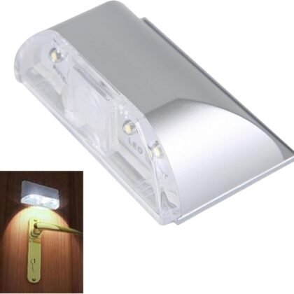 Keyhole Lights, Key Light for Door, Intelligent PIR Infrared Automatic Sensor Motion Detector Keyhole Lock Light 4 LED Lamp